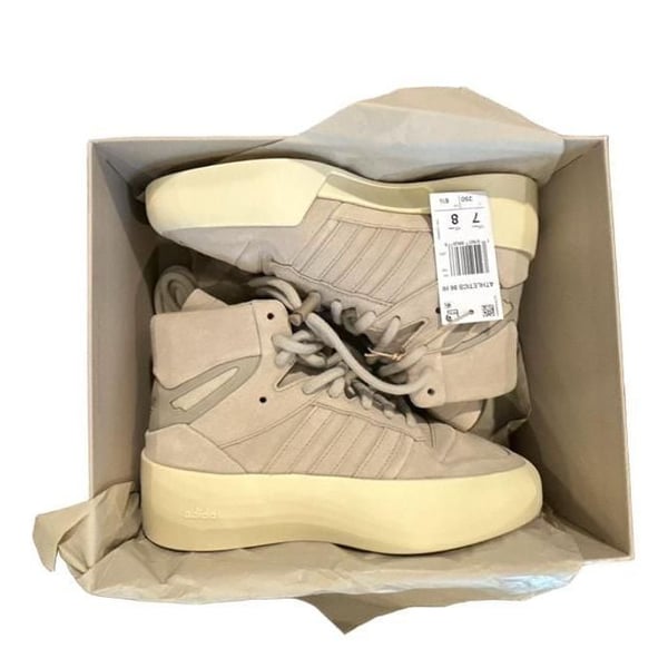 Adidas Fear of God Athletics 86 Hi Sesame Sneakers Size US 8