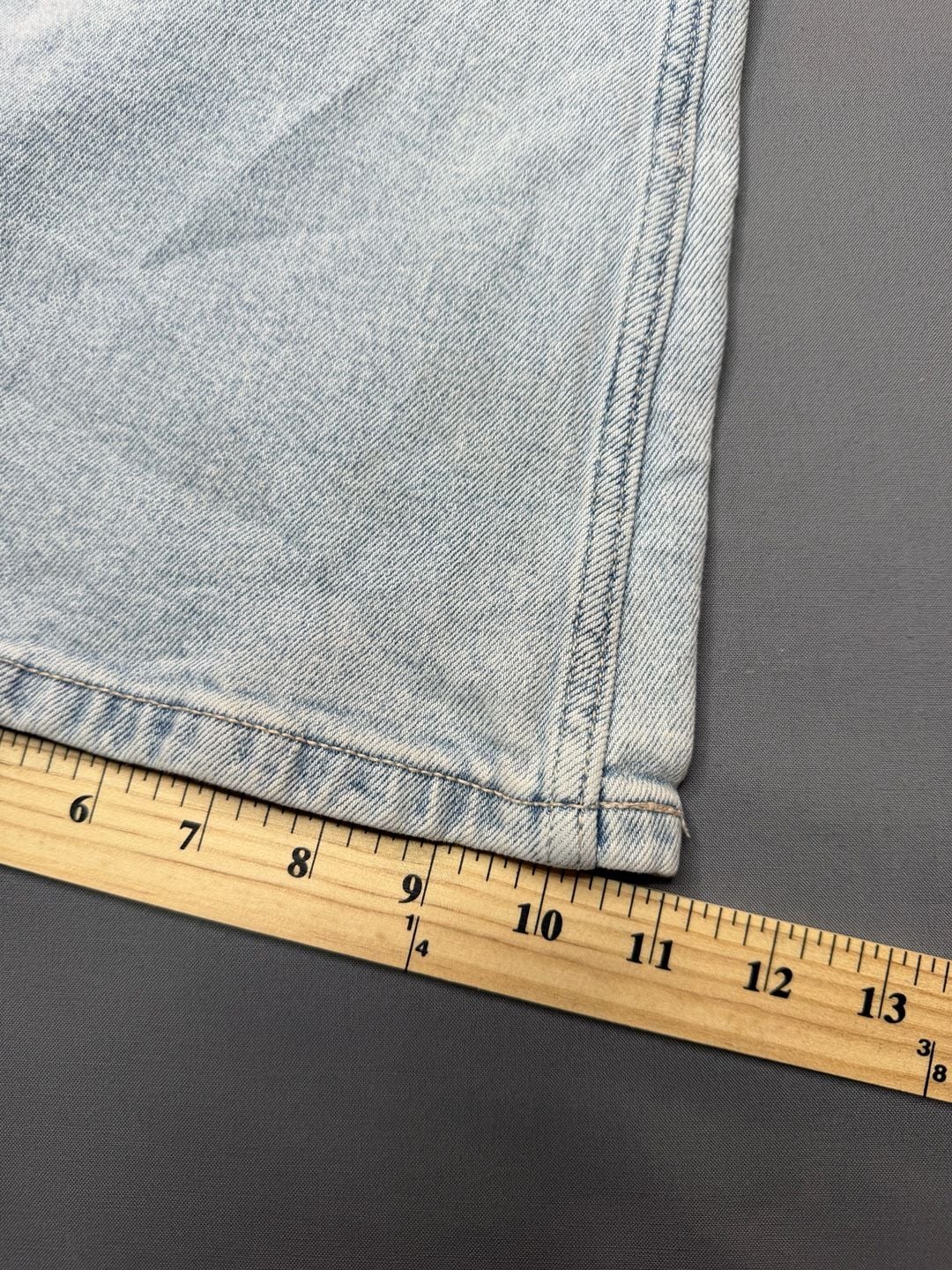 Hollister High-Rise Flare Jeans Light Wash Heart Embroidered Size 8R W29 6