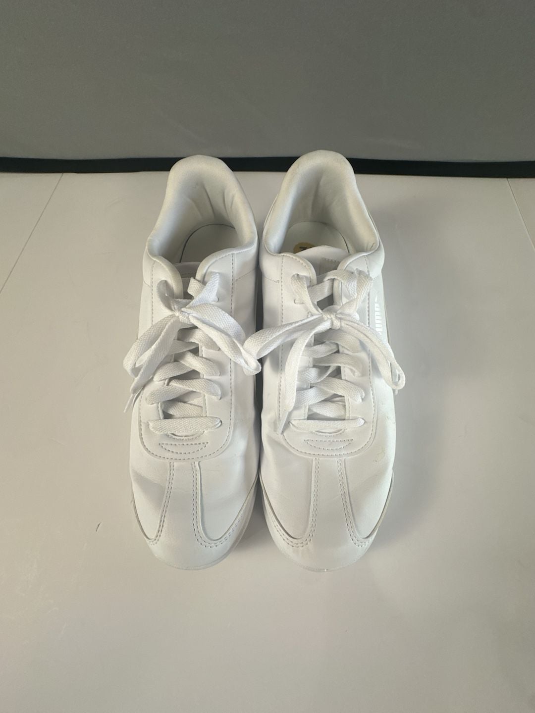 Puma Roma Basic Mens White Sneakers Size 12 Low Top Lows 353572-21 2