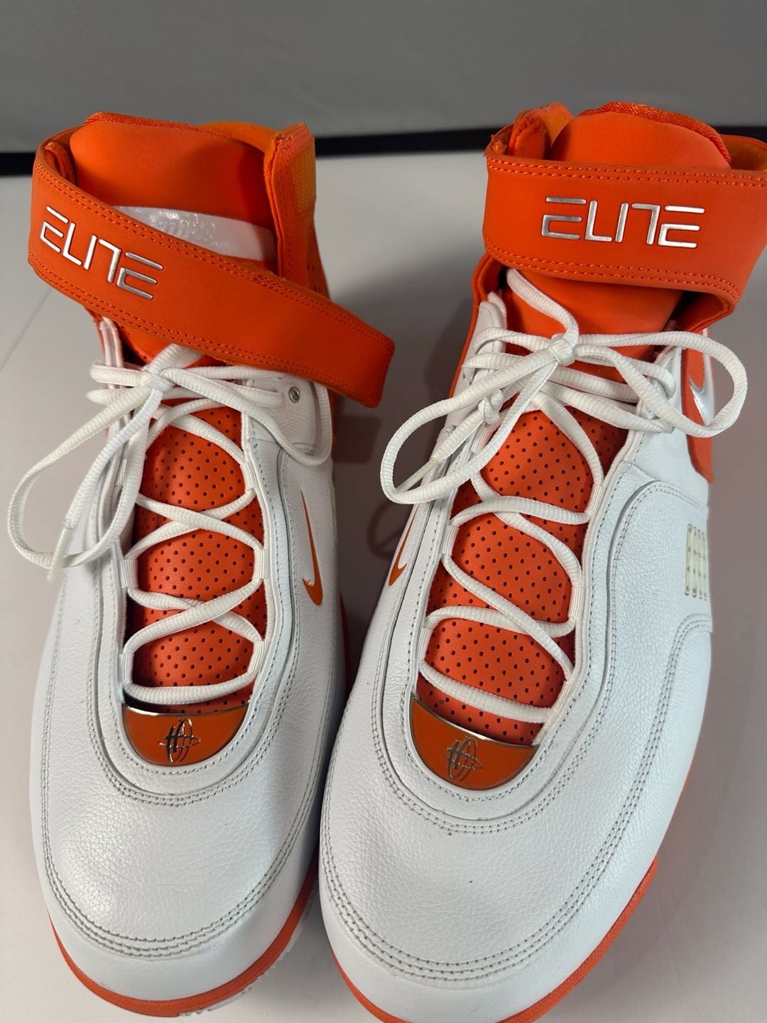 2006 Nike Air Max Elite TB White Team Orange Size 18 Unworn Deadstock 314185-911 2