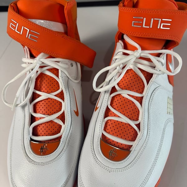 2006 Nike Air Max Elite TB White Team Orange Size 18 Unworn Deadstock 314185-911