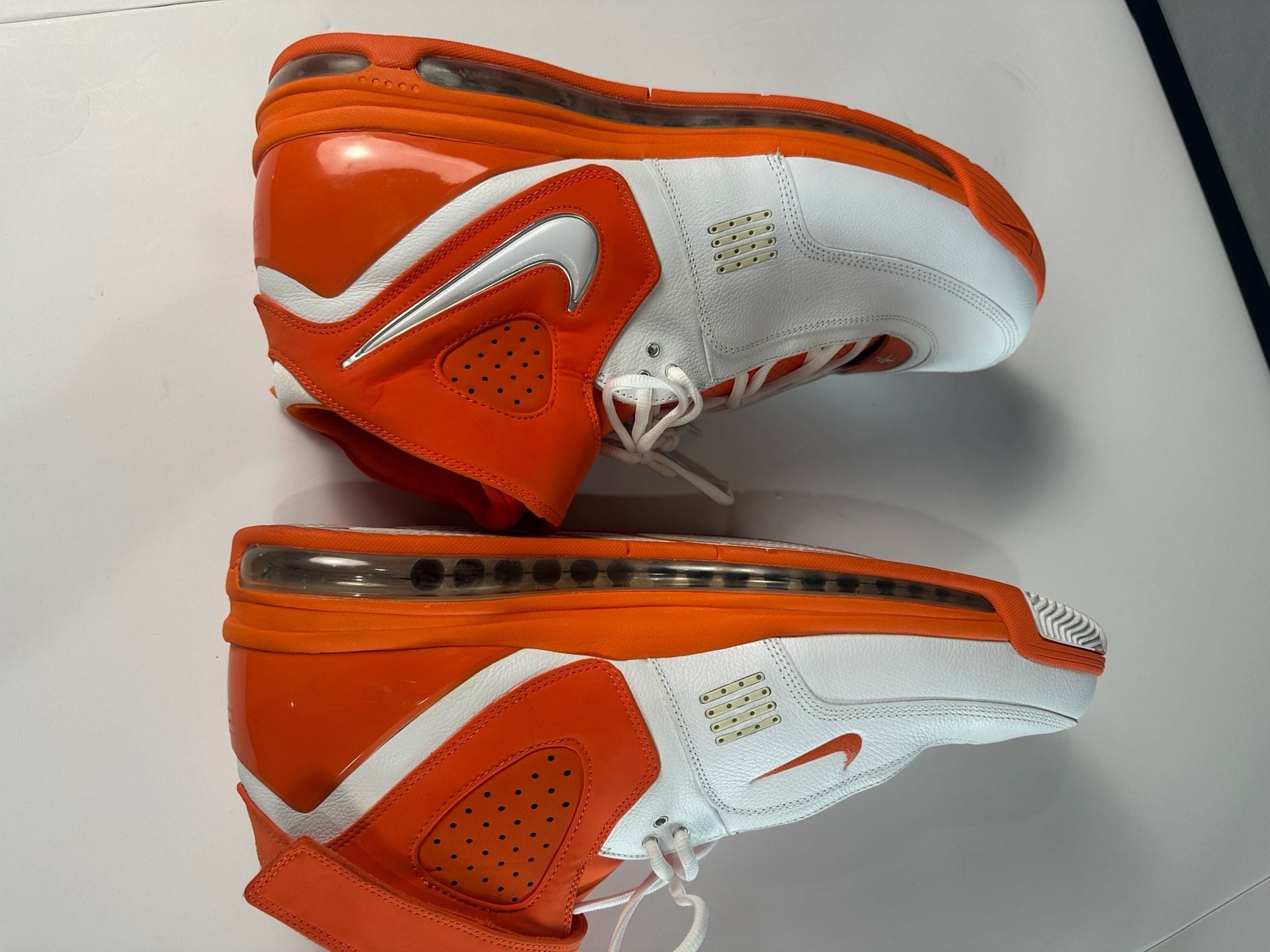 2006 Nike Air Max Elite TB White Team Orange Size 18 Unworn Deadstock 314185-911 4