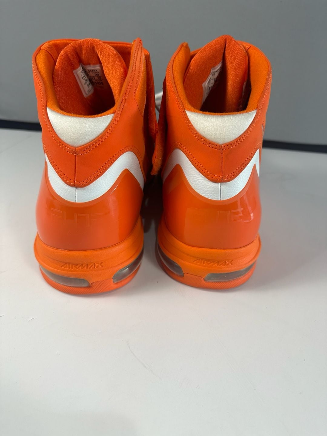 2006 Nike Air Max Elite TB White Team Orange Size 18 Unworn Deadstock 314185-911 7