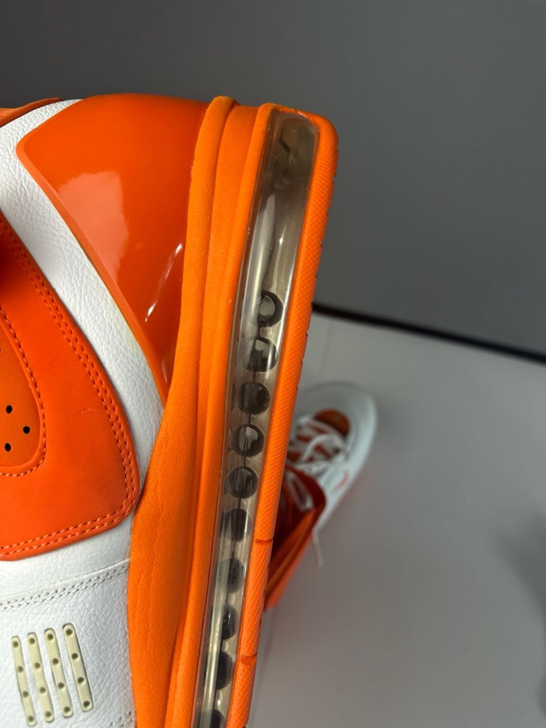2006 Nike Air Max Elite TB White Team Orange Size 18 Unworn Deadstock 314185-911 8