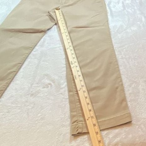 Express Hyper Stretch Skinny Chino Pants Tan Khaki 30x30 10