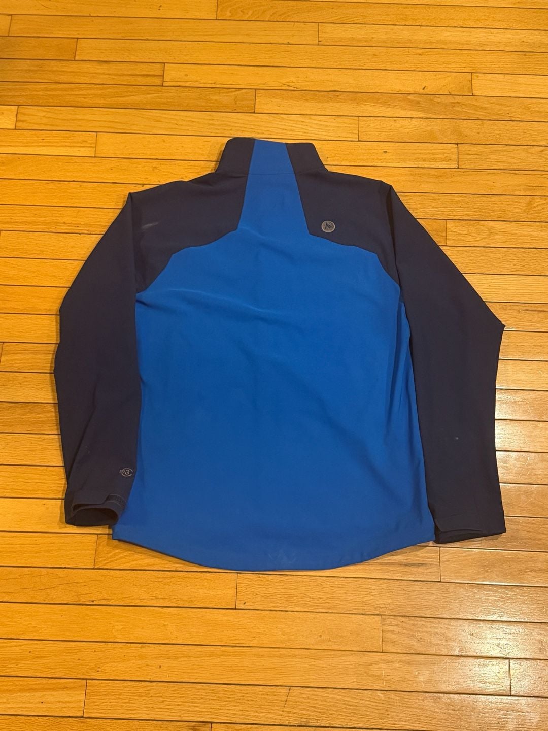 Marmot M3 Bero Softshell Full Zip Jacket Blue Navy Men's Size Large 3