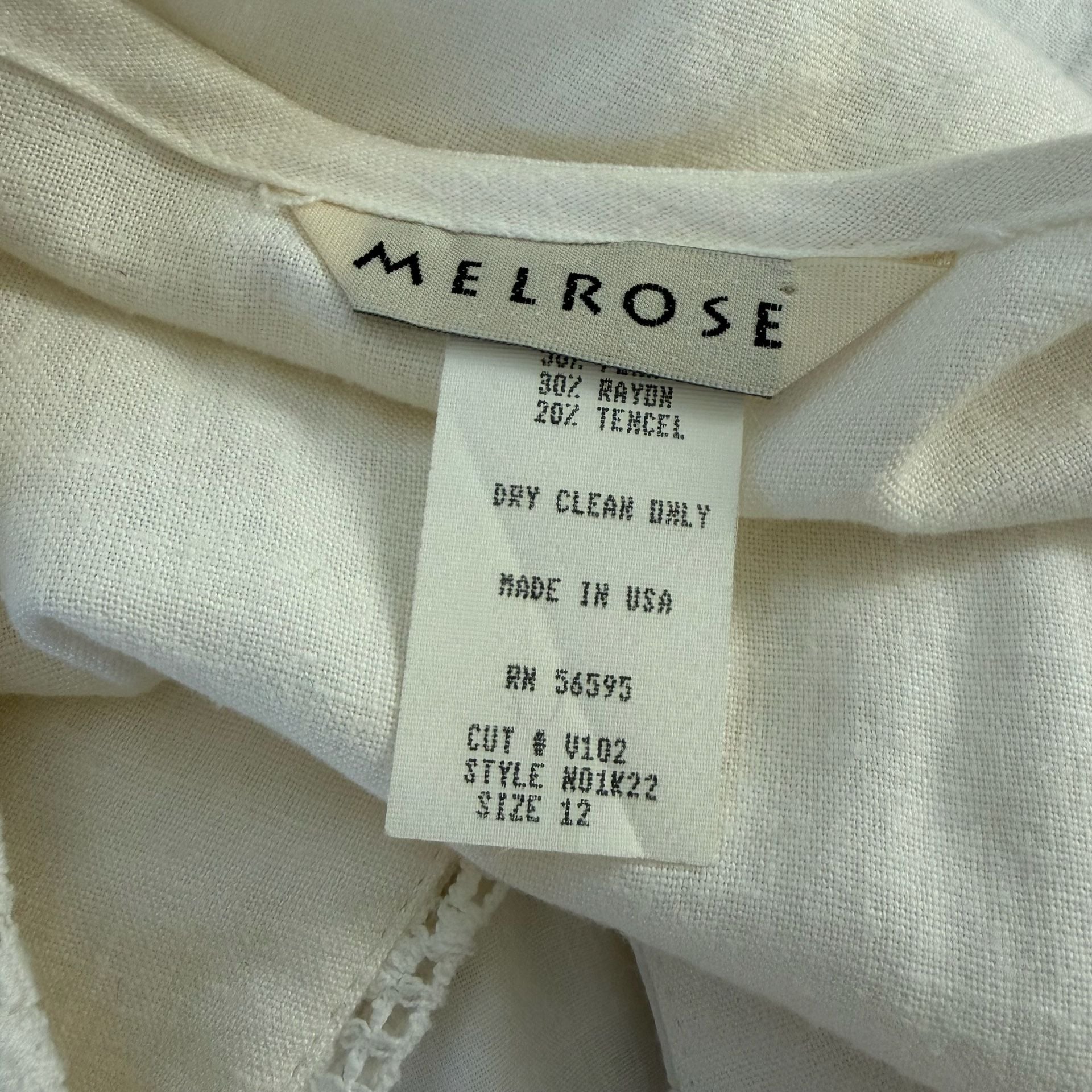 Vintage Melrose Cardigan with Crochet Lace and Embroidery XL 8