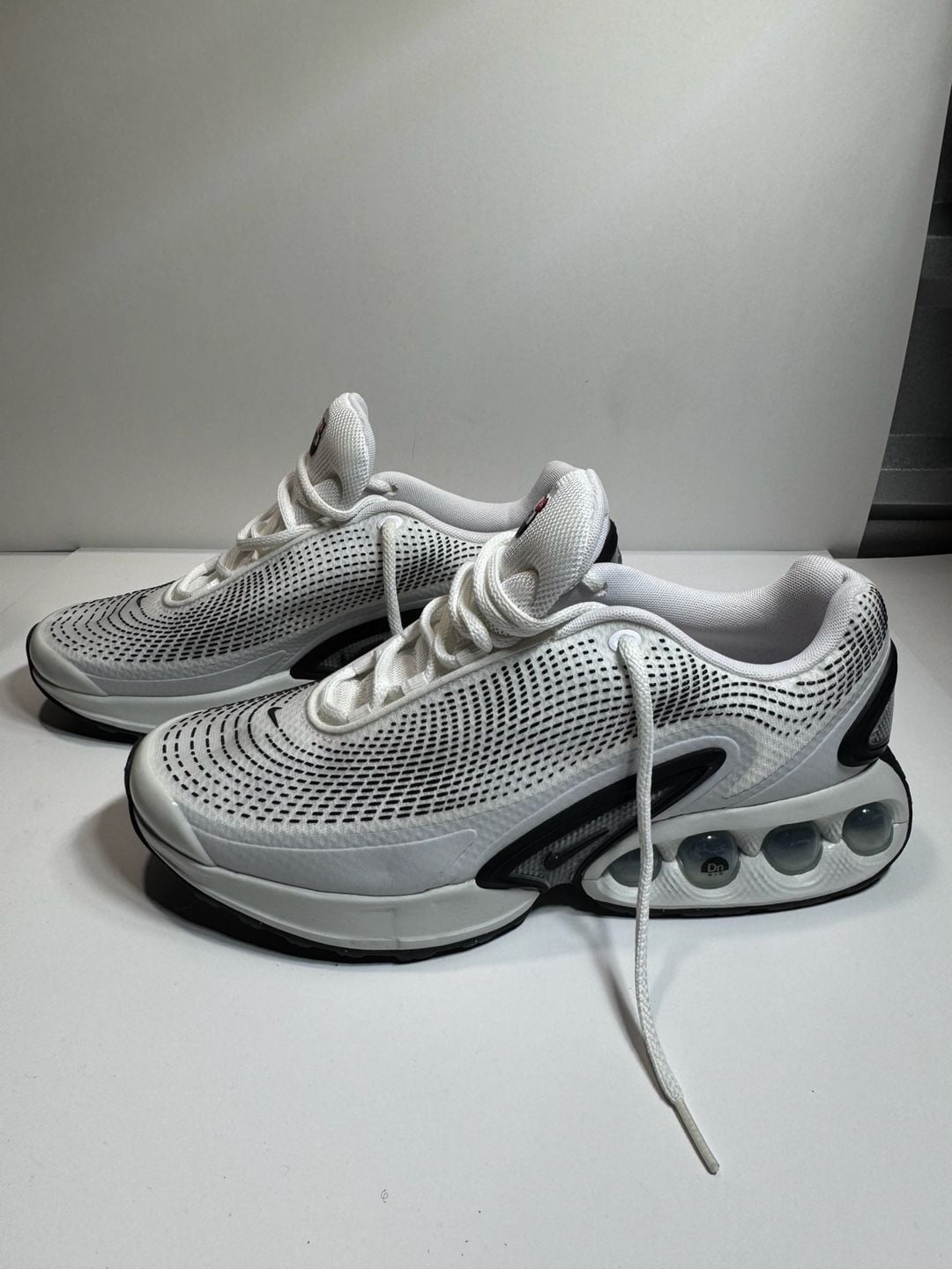 Nike Air Max Dn White Photon Dust Metallic Silver New DV3337-103 Men's Size 11.5 4