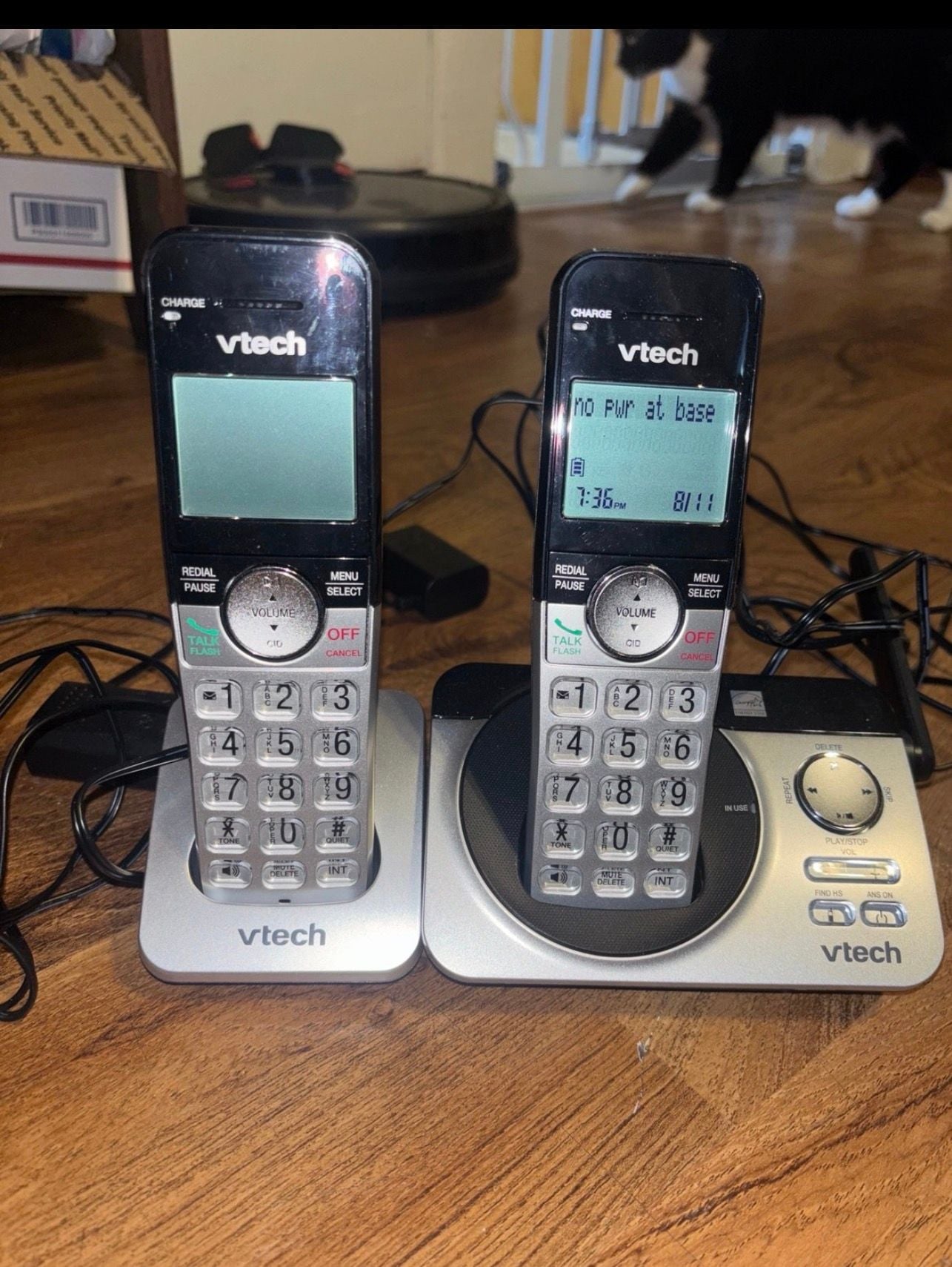 VTech CS5229-2 DECT 6.0 2-Handset Cordless Phone System 1