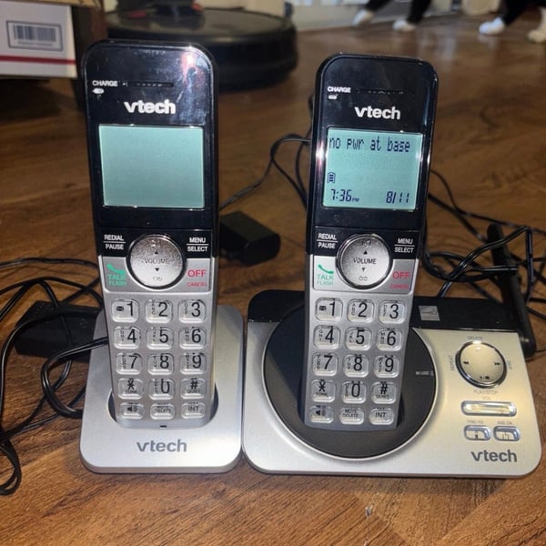 VTech CS5229-2 DECT 6.0 2-Handset Cordless Phone System