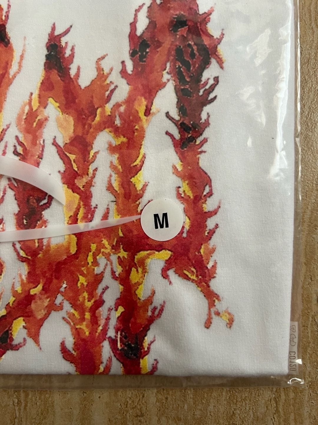 Revenge White Inferno Tee Size M 5