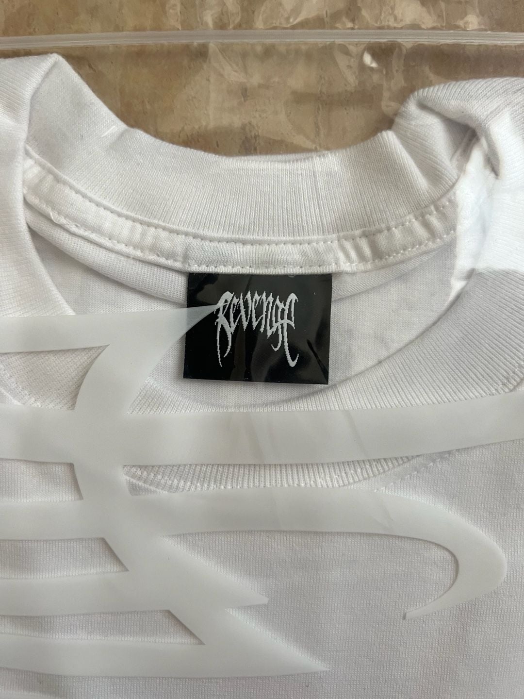 Revenge White Inferno Tee Size M 4