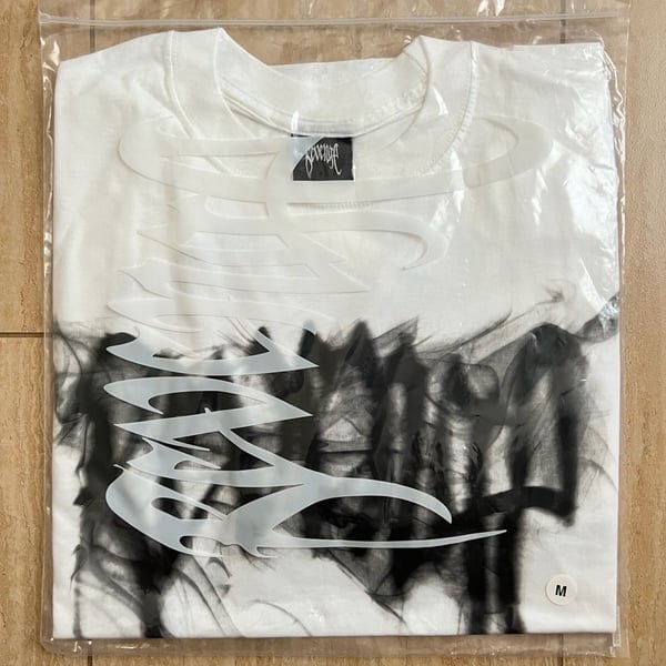 Revenge Smoke Lightning Logo Tee White Size M