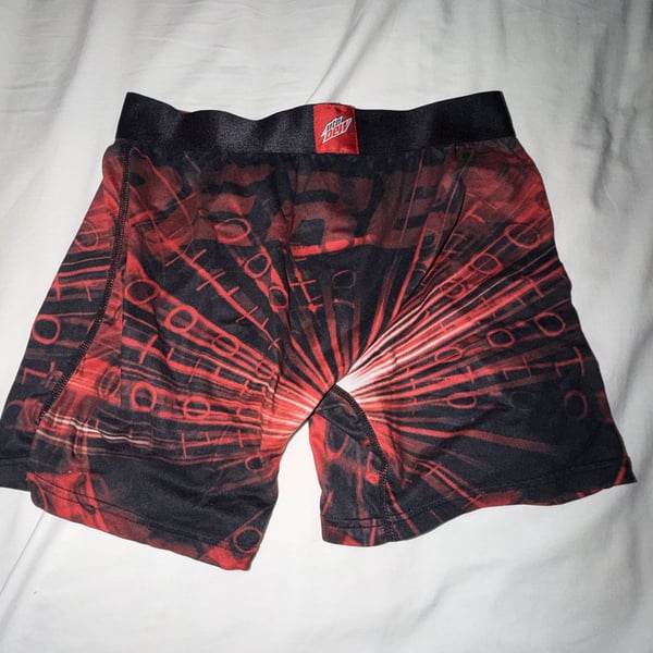 Mountain Dew Code Red Swag Boxer Briefs