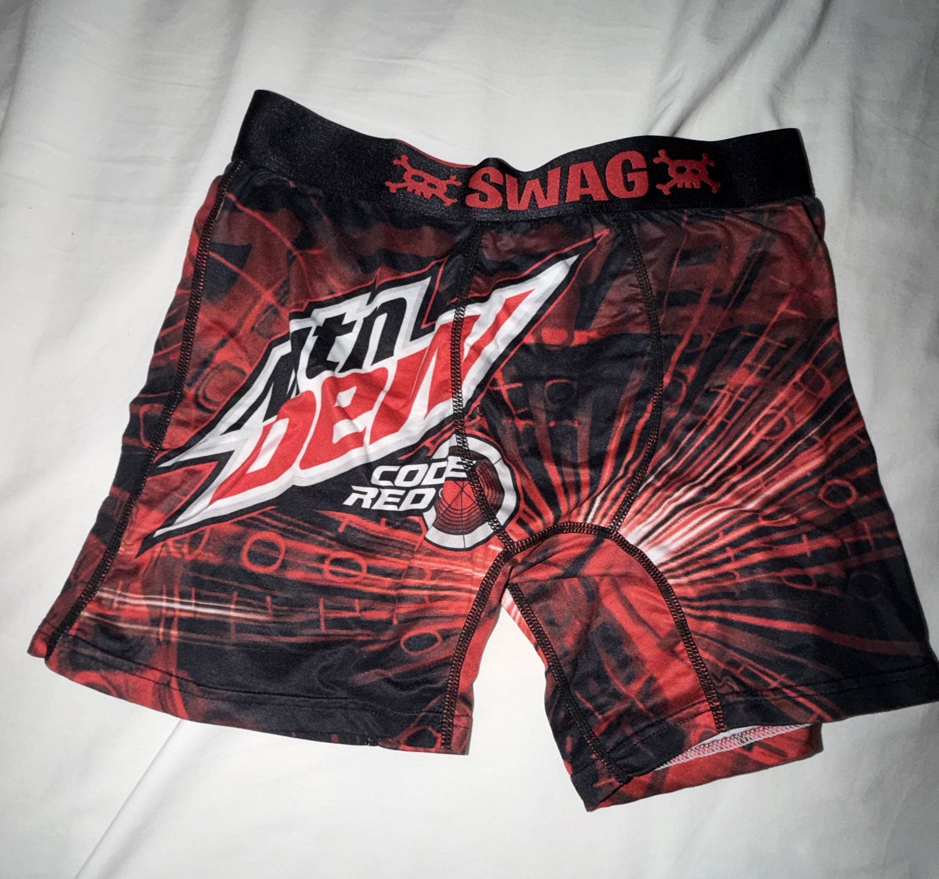 Mountain Dew Code Red Swag Boxer Briefs 3