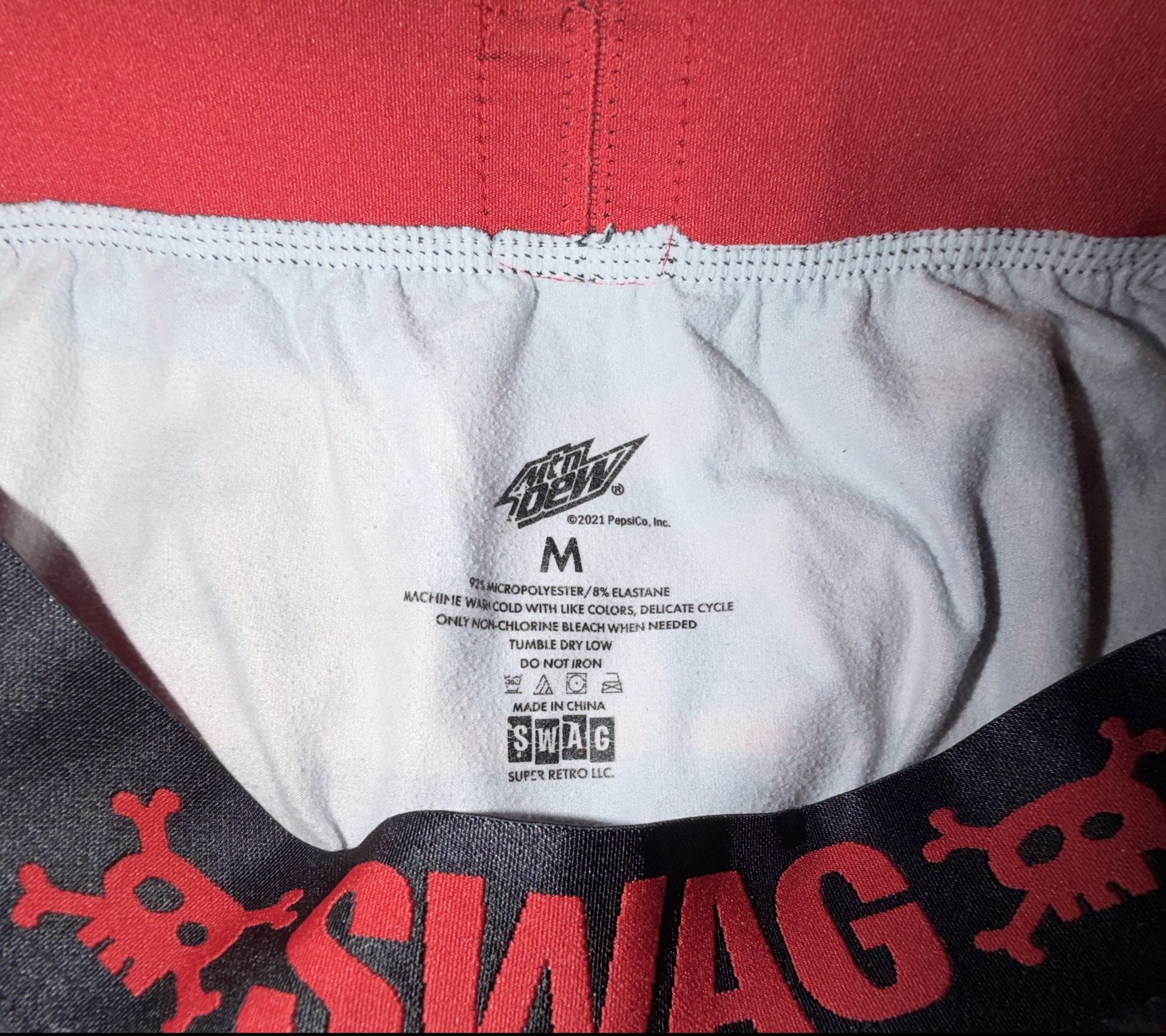 Mountain Dew Code Red Swag Boxer Briefs 4