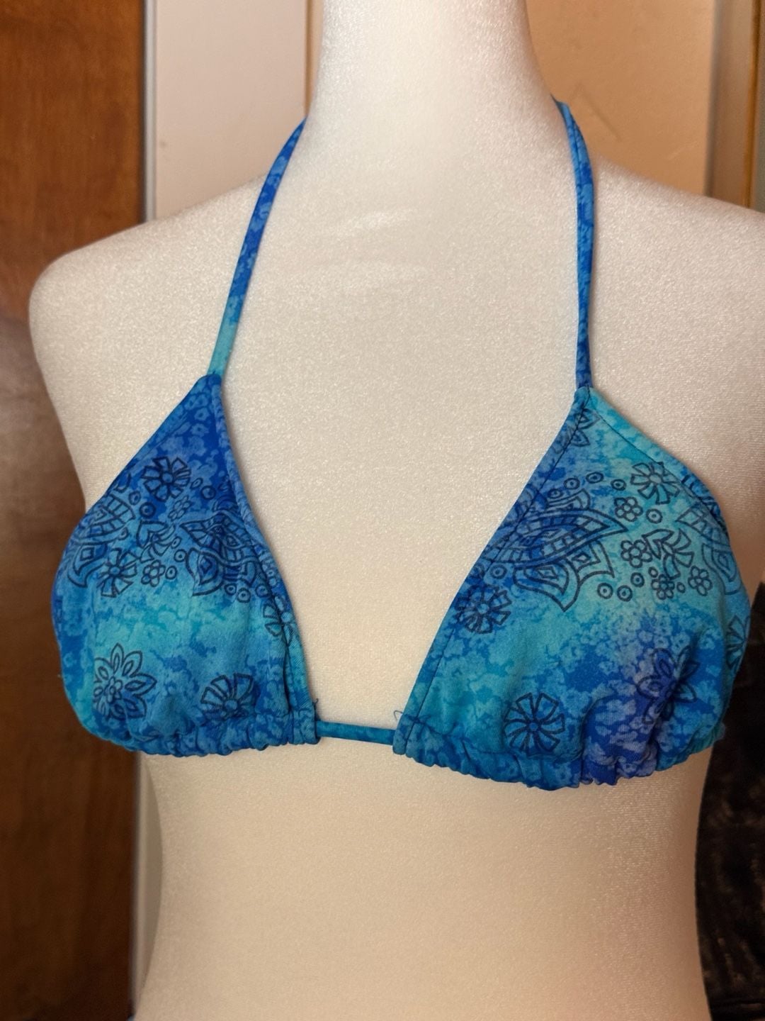 Vintage Y2K No Boundaries Blue Floral Bikini Set π©΅ 2