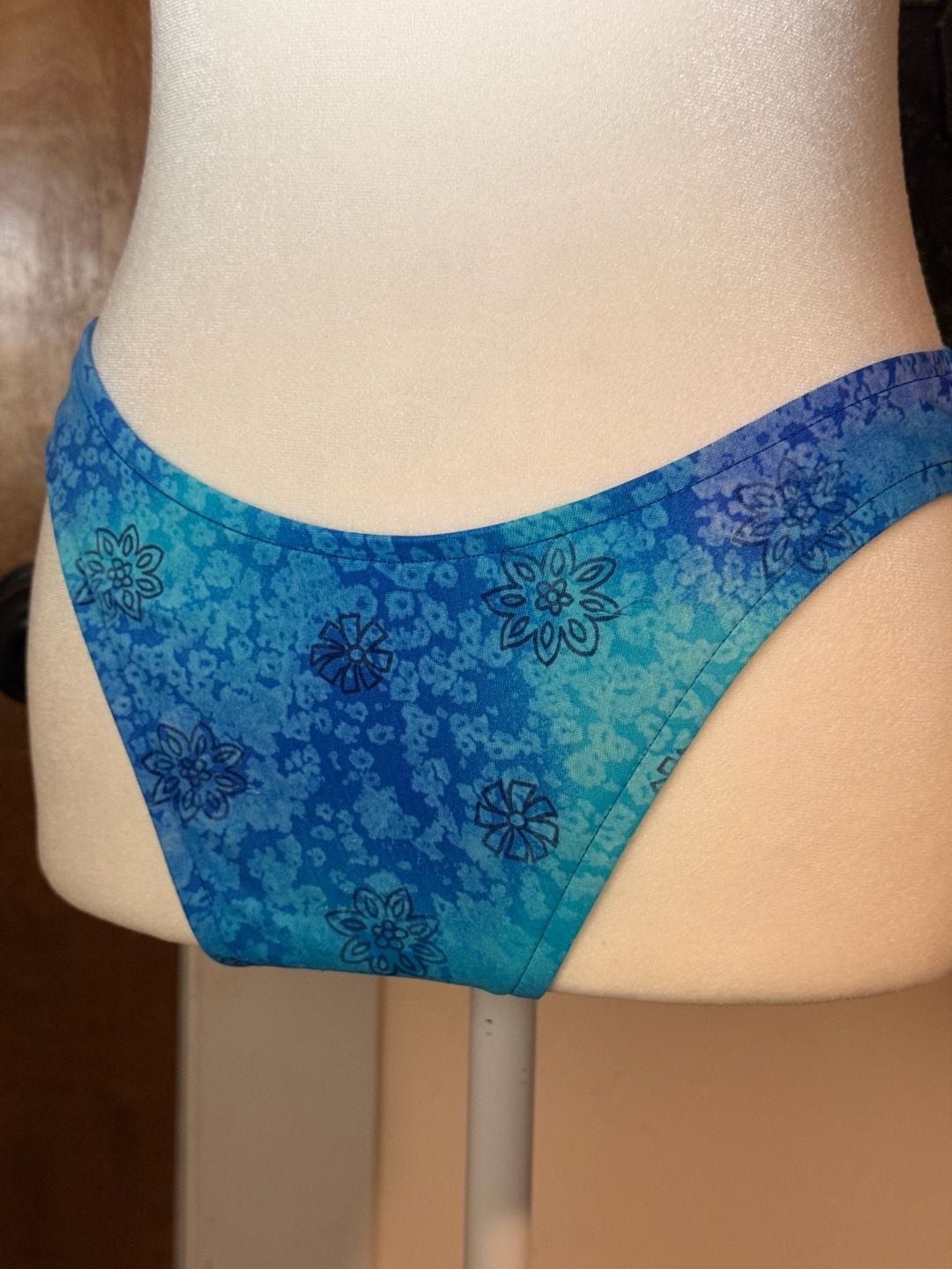 Vintage Y2K No Boundaries Blue Floral Bikini Set π©΅ 3