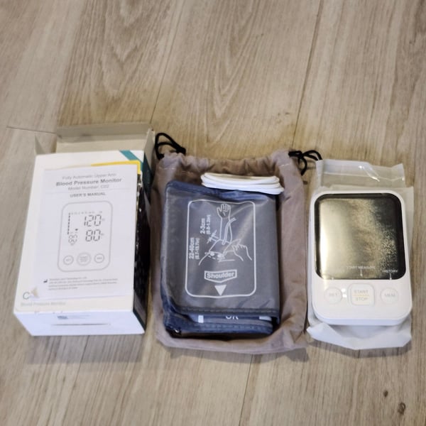 Fully Automatic Upper Arm Blood Pressure Monitor Model Number C02