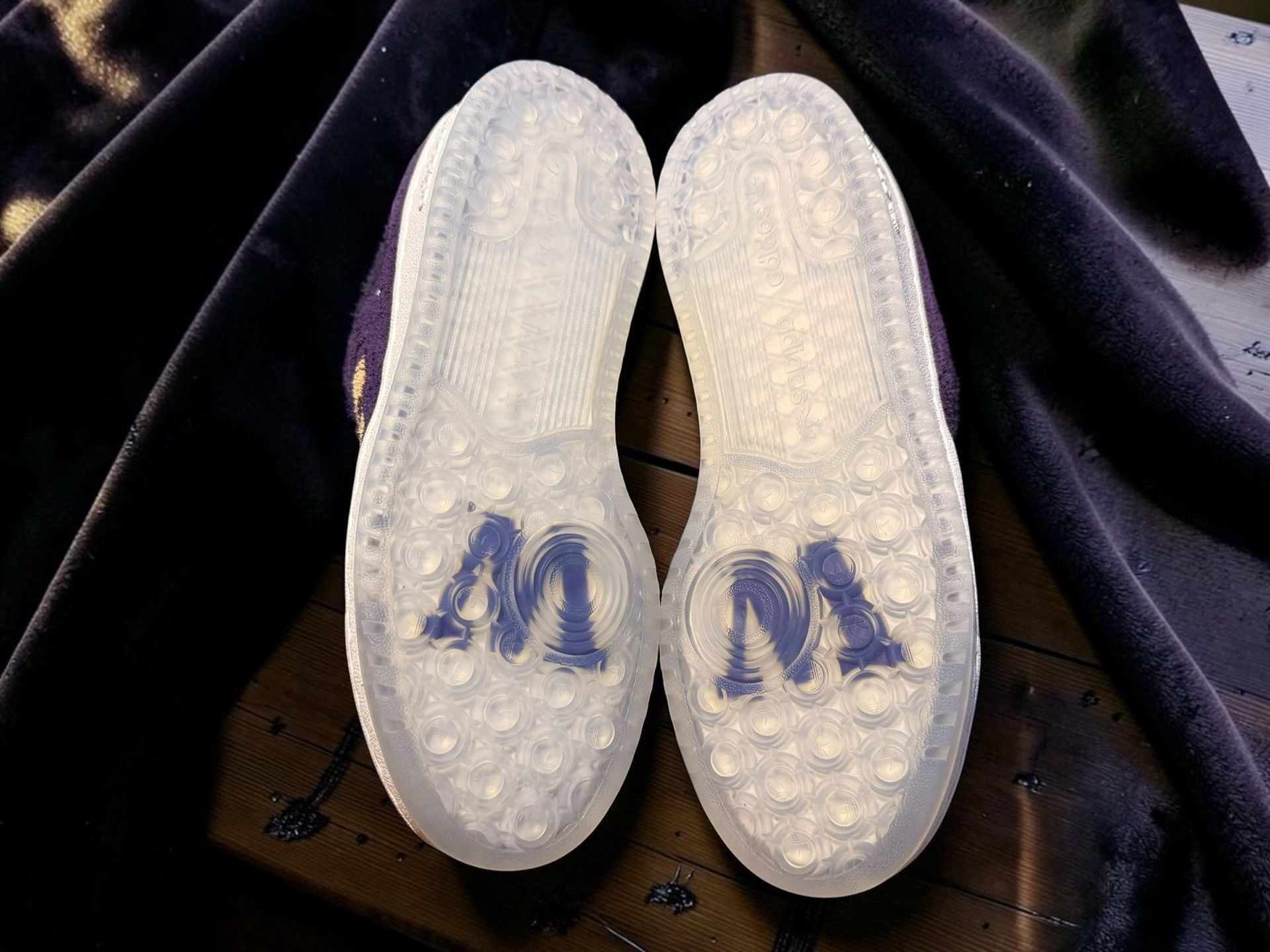 Adidas Forum Low CL Washington Huskies NCAA Purple Cream Sneakers HQ7474 6