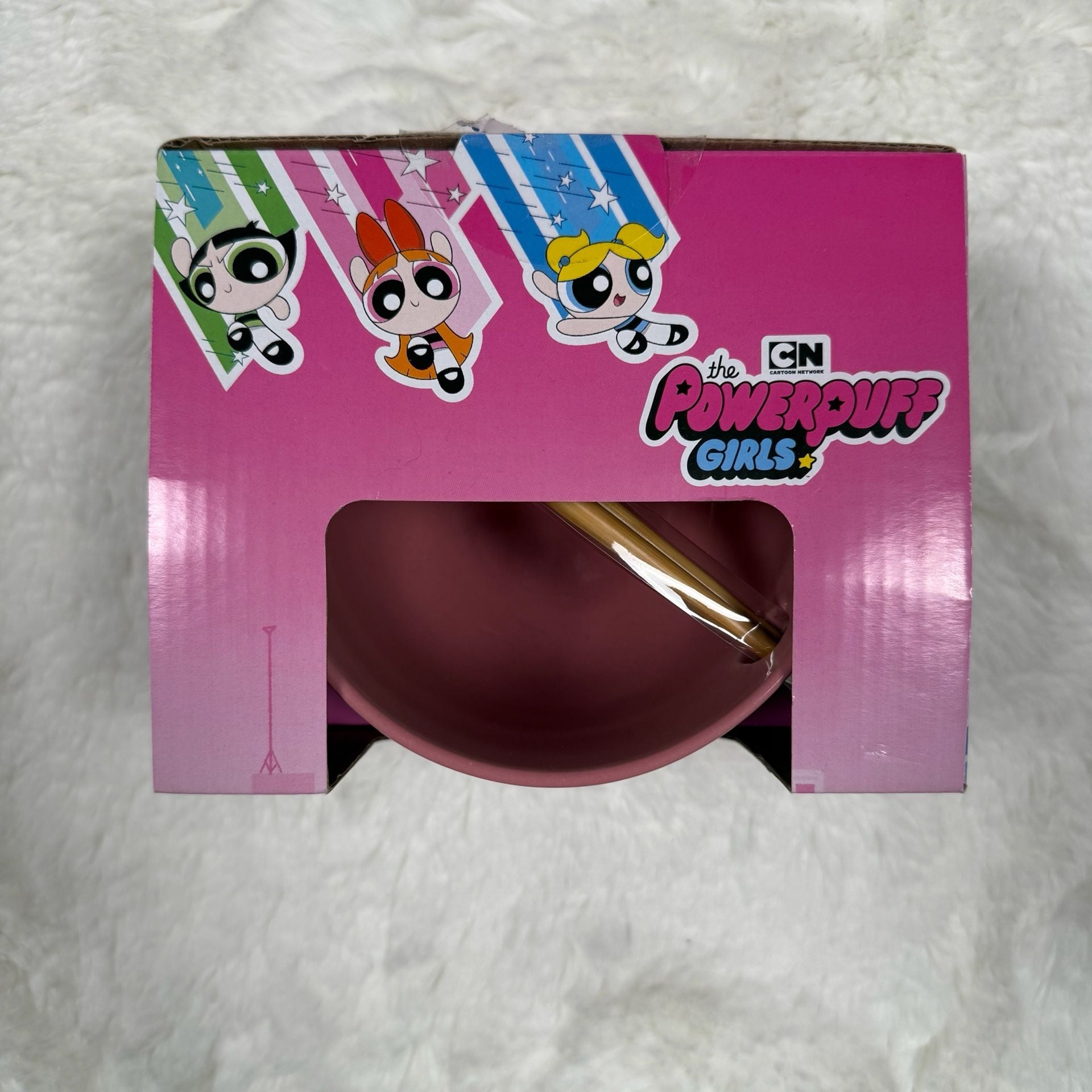 The Powerpuff Girls Ceramic Ramen Bowl with Chopsticks 3