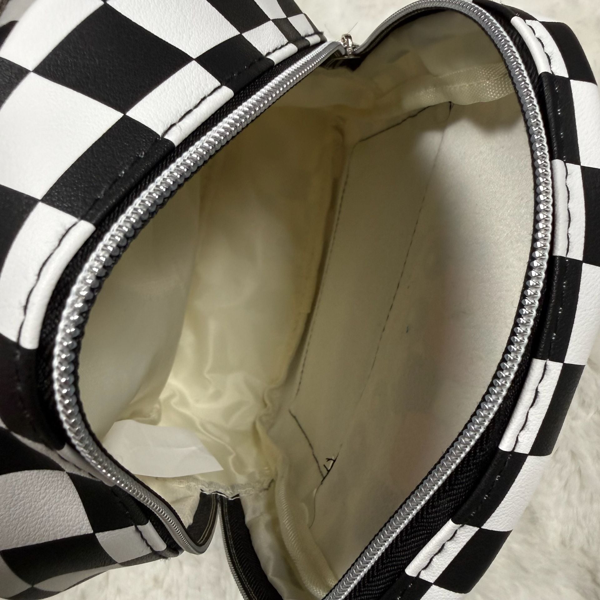 The Powerpuff Girls Black And White Checkered Mini Backpack 8