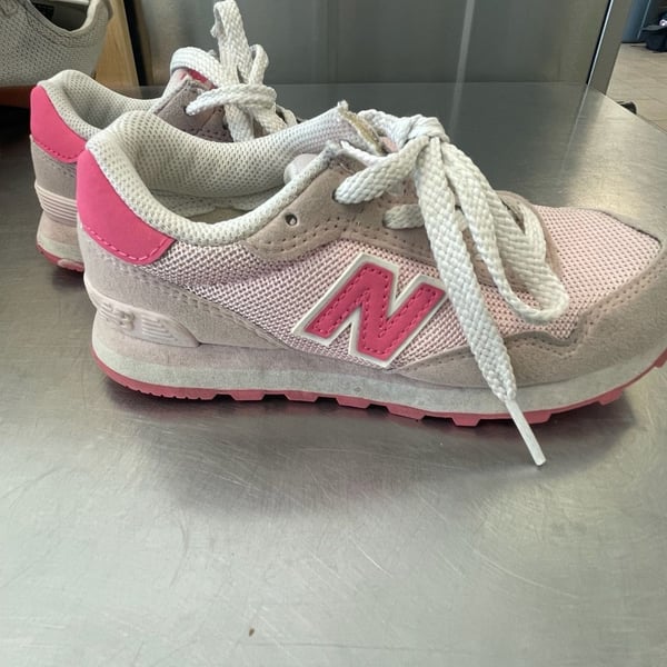 New Balance 515 PC515KI Pink Grey Sneakers Shoes Kids Size 11