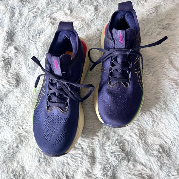 ASICS Gel-Nimbus 25 Women's Running Shoes Indigo Blue Fuchsia