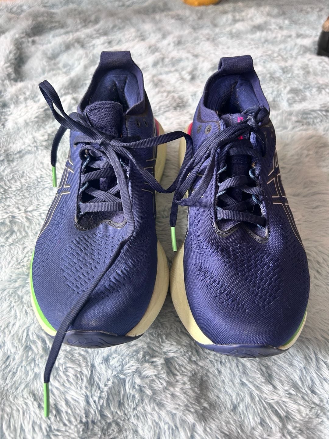 ASICS Gel-Nimbus 25 Women's Running Shoes Indigo Blue Fuchsia 5
