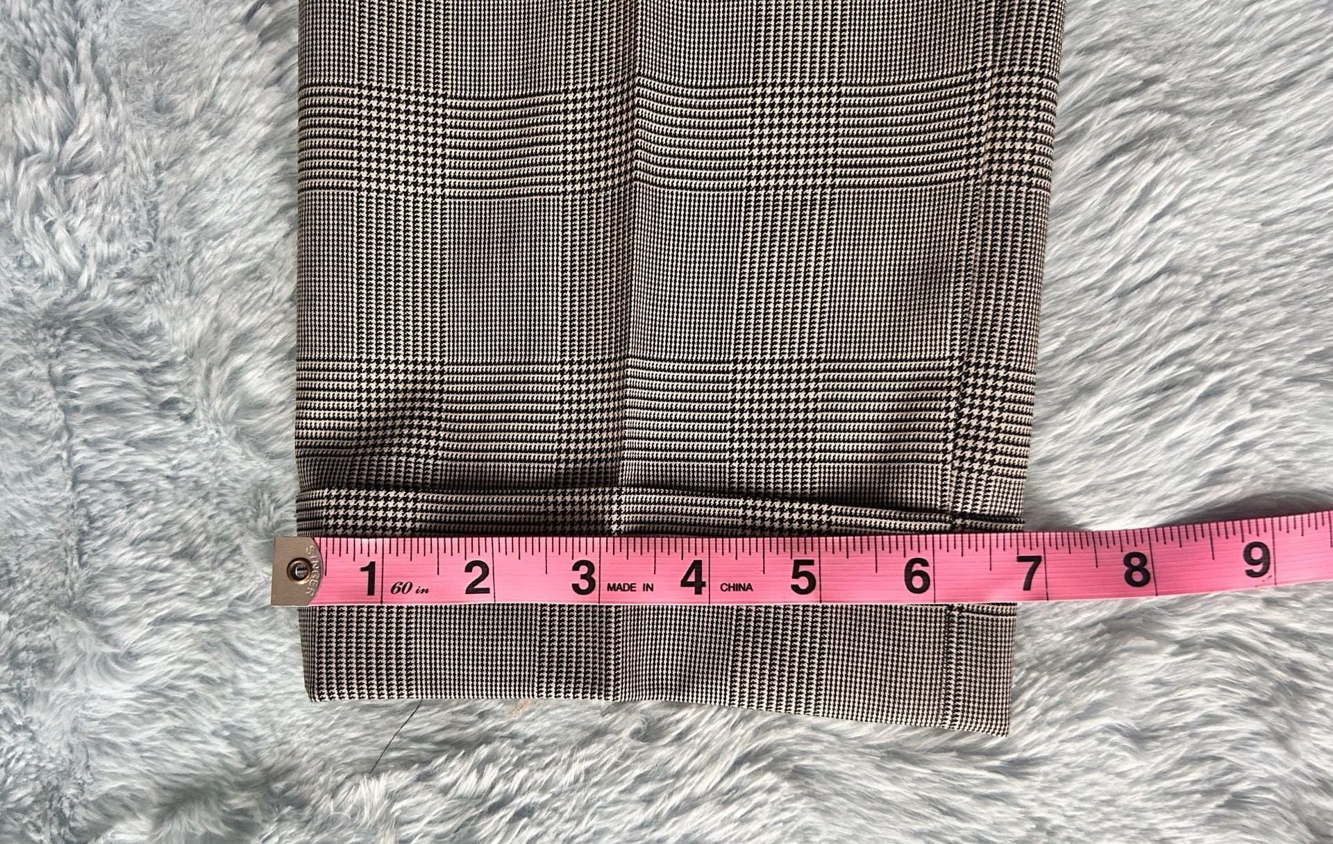 El Ganso Men's Glen Plaid Slim Fit Dress Pants 7
