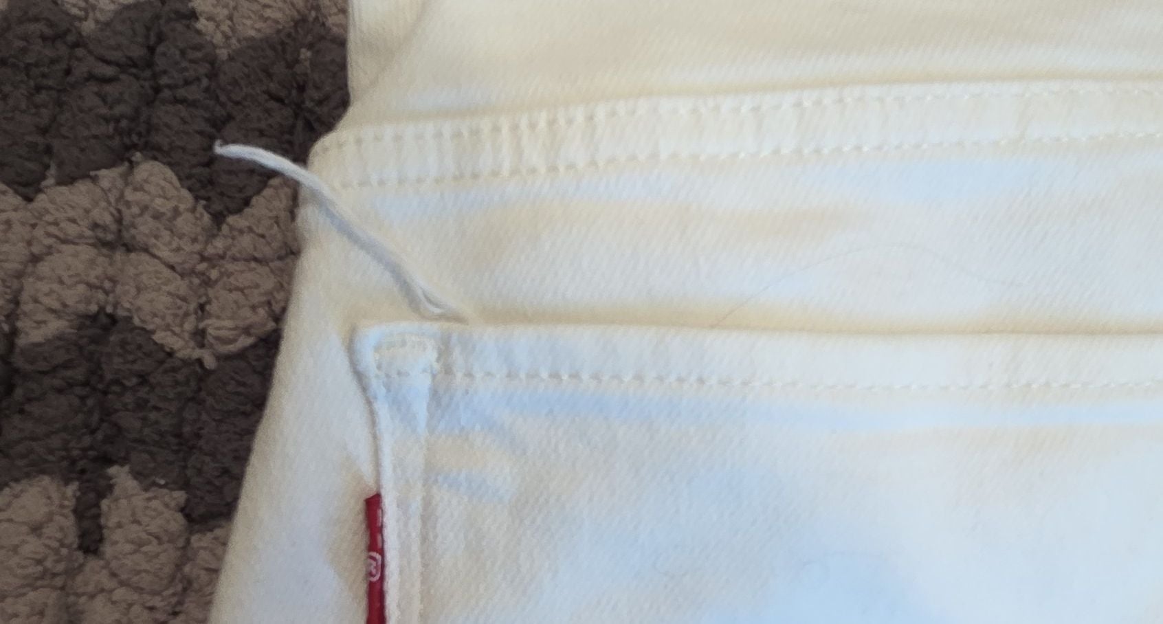 Levi Strauss & Co. Classic Straight White Jeans Size 27 4