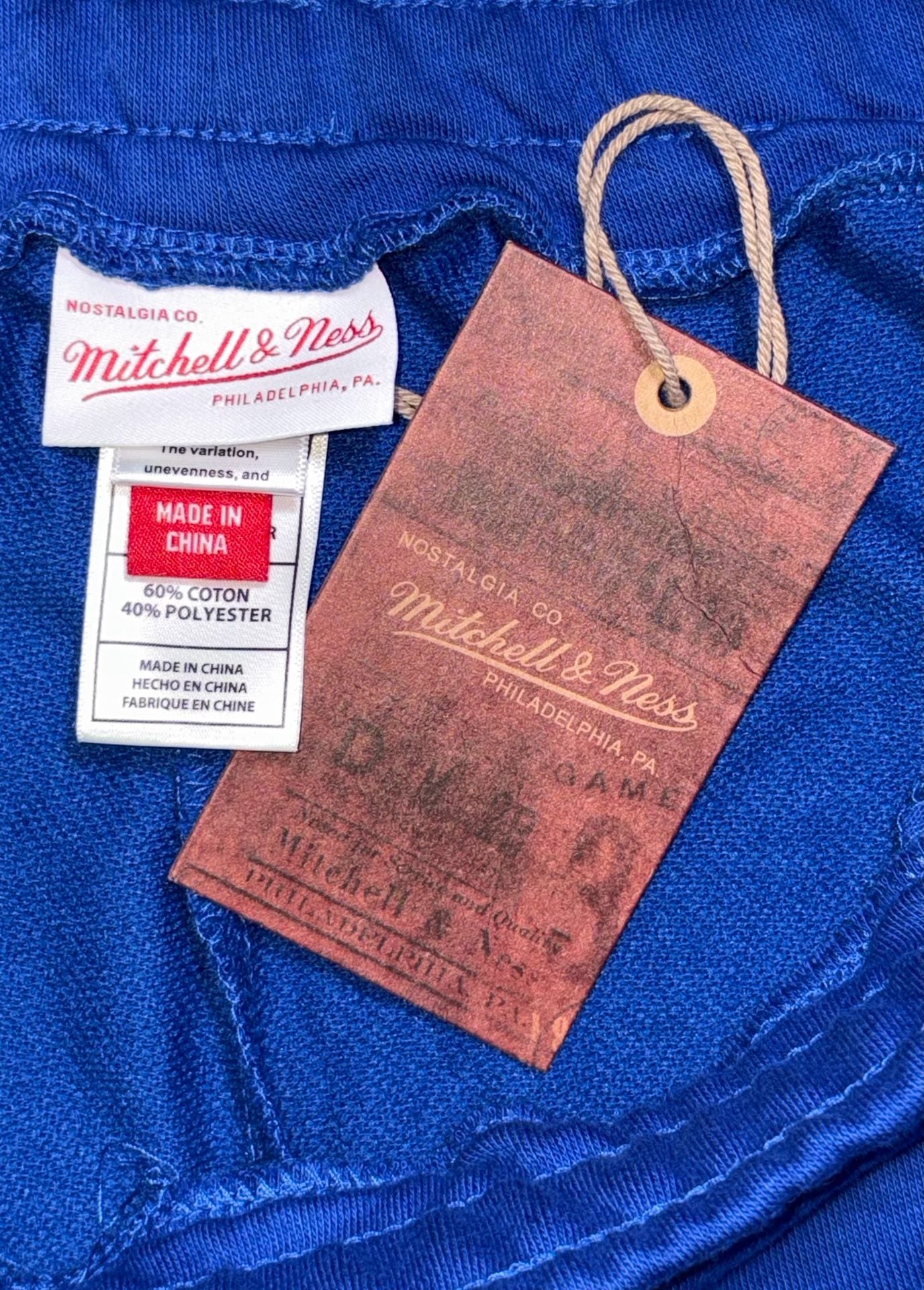 Mitchell & Ness MLB NY Mets Cooperstown Collection Fleece Sweat Shorts 3XL 8