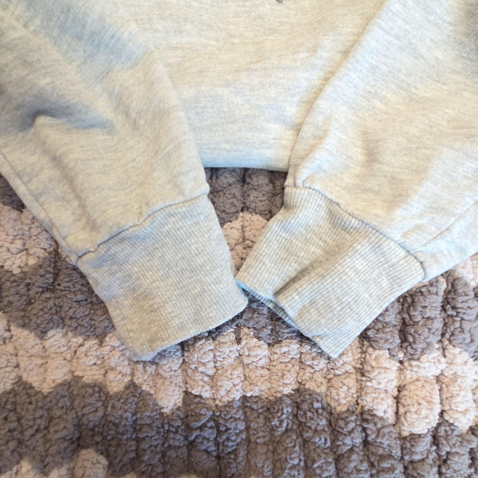 Gymshark Women's Grey Marl Pullover Hoodie Size XS 5