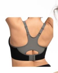 Sports Bra High Support Large Bust Outside Underwire Adjustable #137 3