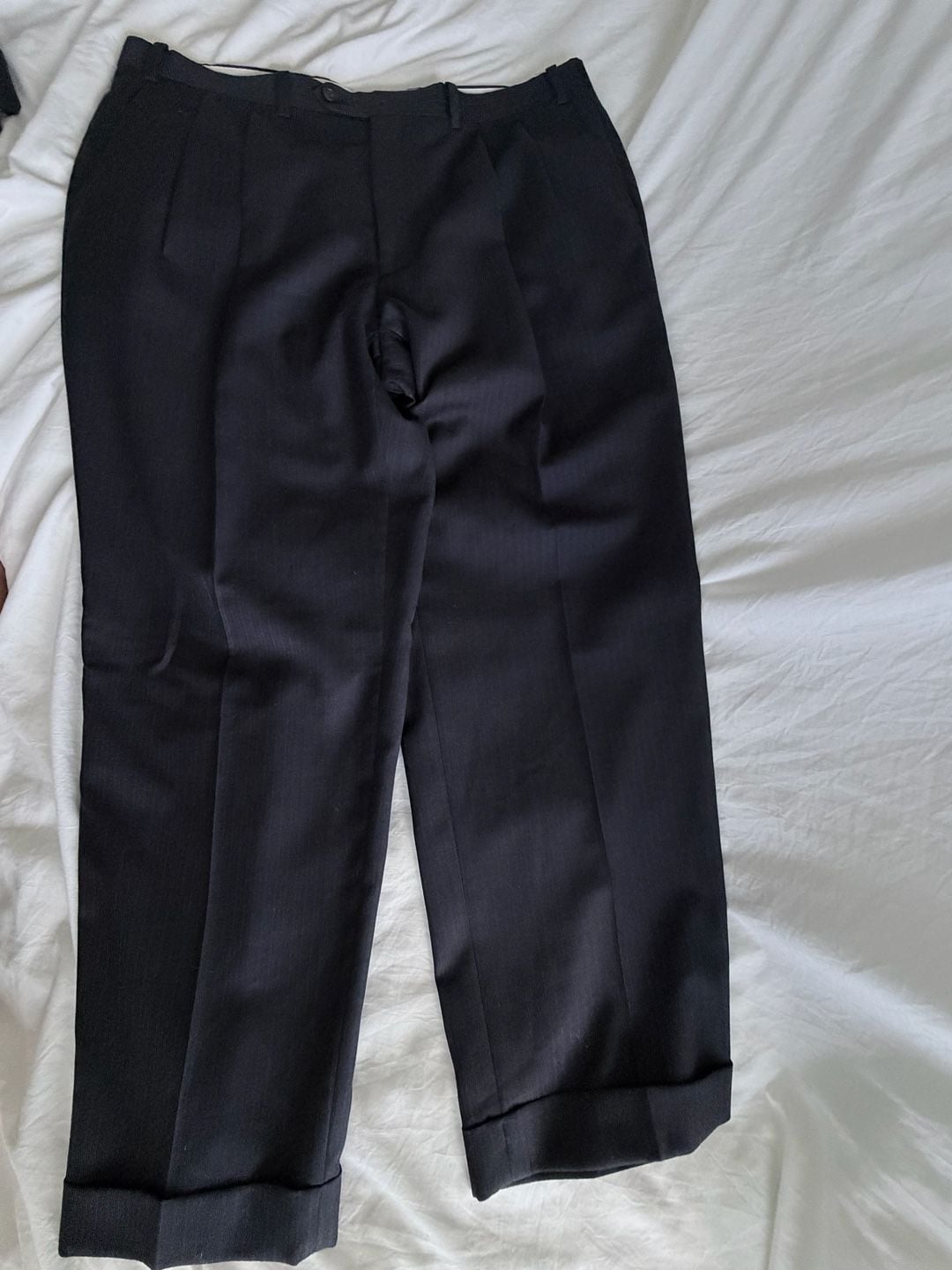 Lauren Ralph Lauren Men's 100% Wool Pinstripe Suit 44R 10