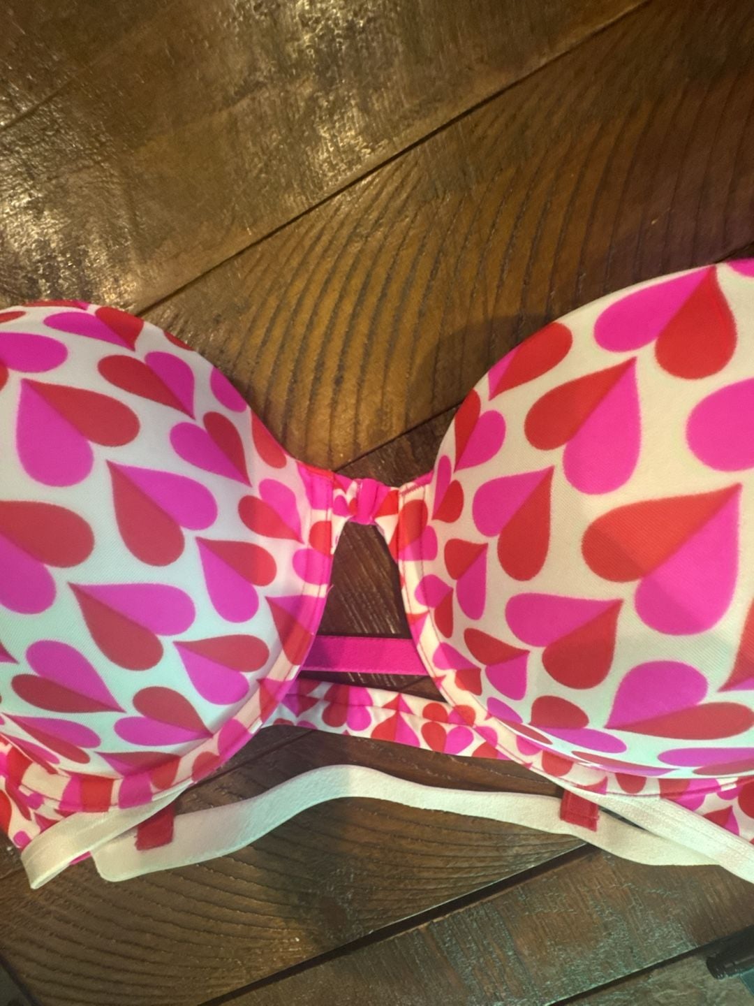 Victoria's Secret Push-Up Bra 34DD Front Closure  7