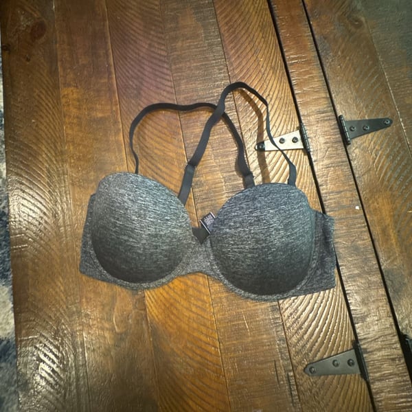 Victoria's Secret Multi-Way Push-Up Bra Heathered Gray Size 34D