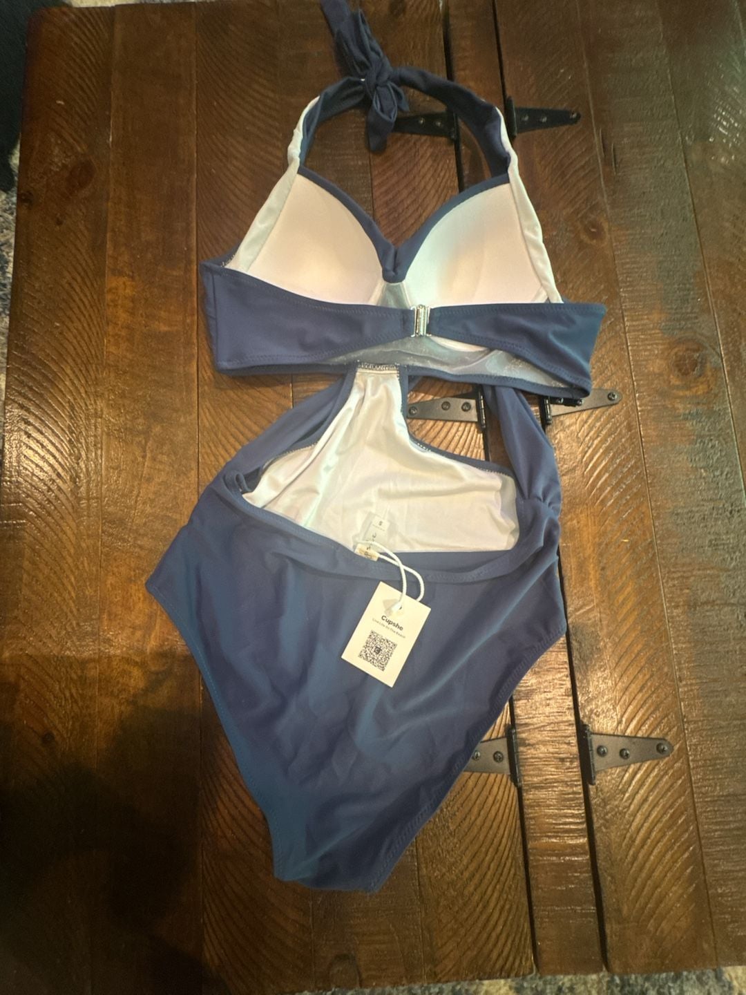 Cupshe Fashion Women's Soul Mates Cross at Front Halter 5