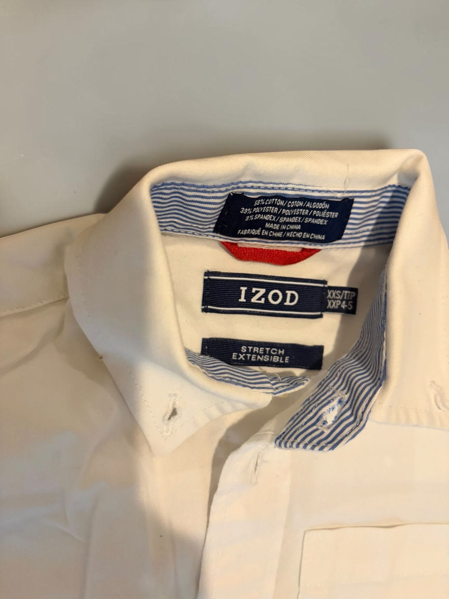 Class Club Gold Label Vest Pants Outfit Set and IZOD dress shirt Size XXS 4-5 2