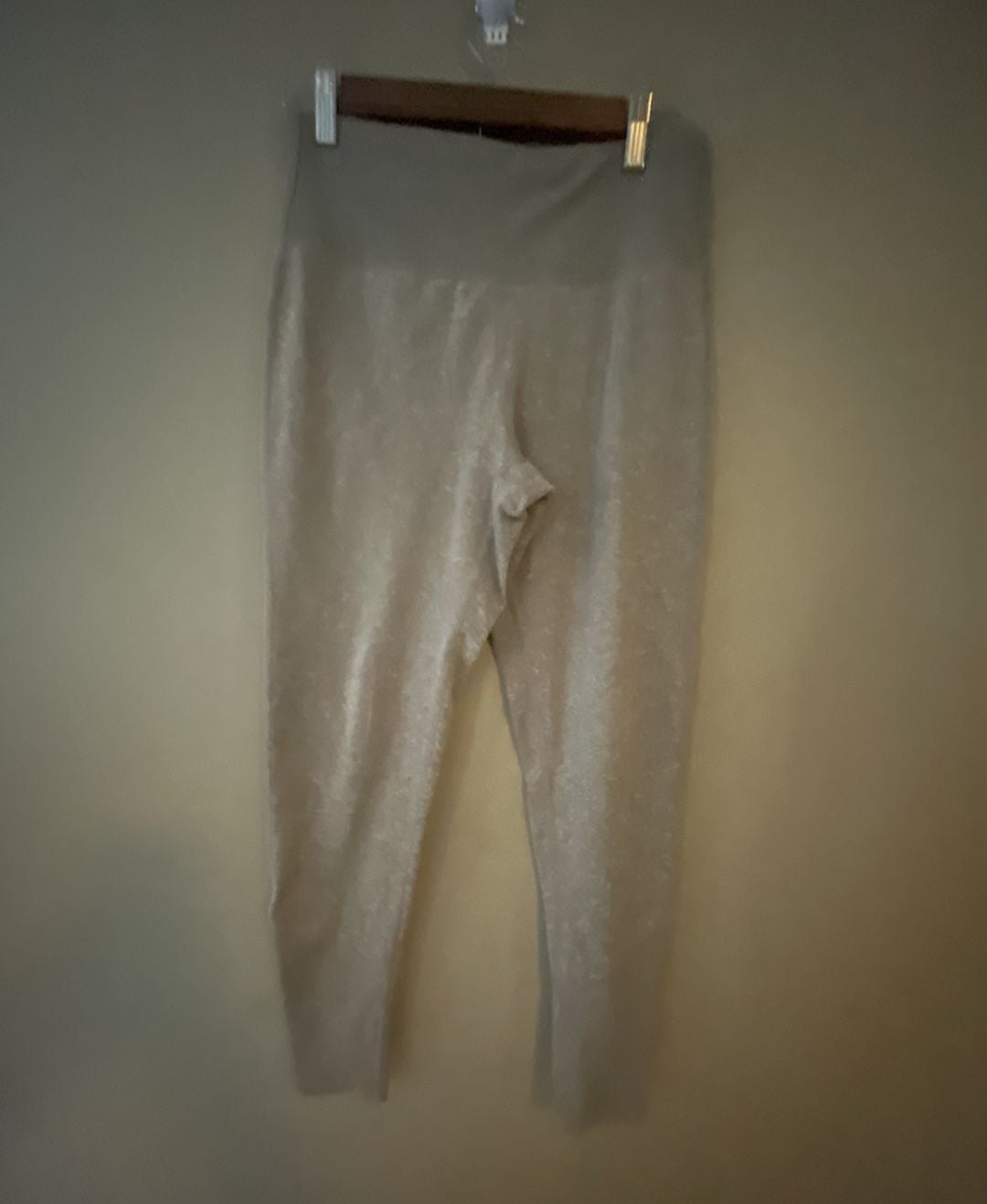 Zobha Gray Spacedye High Waist Activewear Leggings Size L 2