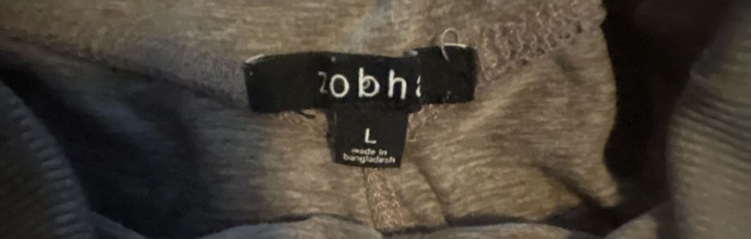 Zobha Gray Spacedye High Waist Activewear Leggings Size L 4