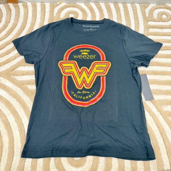 Prince Peter Collection x Weezer California Flying W Logo Graphic T-Shirt XL nwt