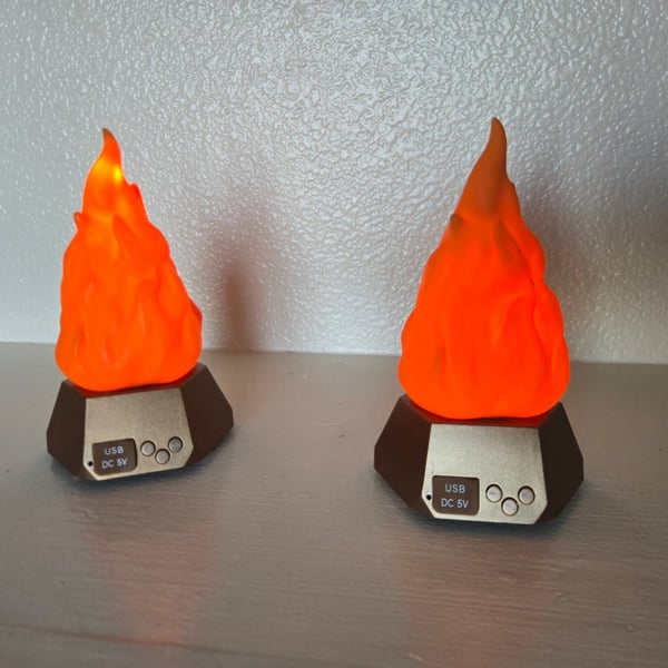 Artificial Fireplace Logs with Lights & Bluetooth Speakers, Artificial LED, Battery Operated Aesthetic Modern Charcoal, Flame Lamp Decoration for the Mantle, Multipurpose, Outdoor, Indoor Utility