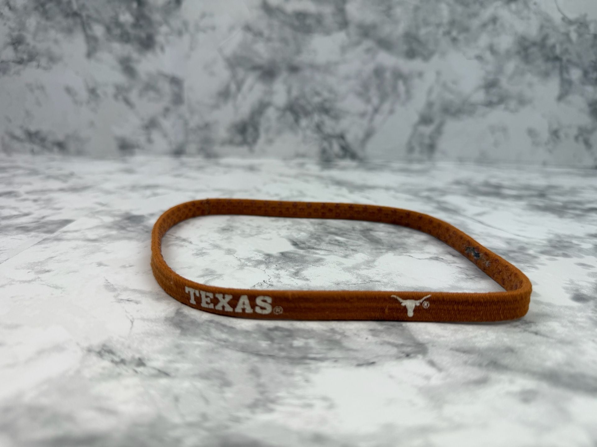 Longhorns Hook 'Em Horns Gray cut off T-Shirt and Texas Headband Set 6