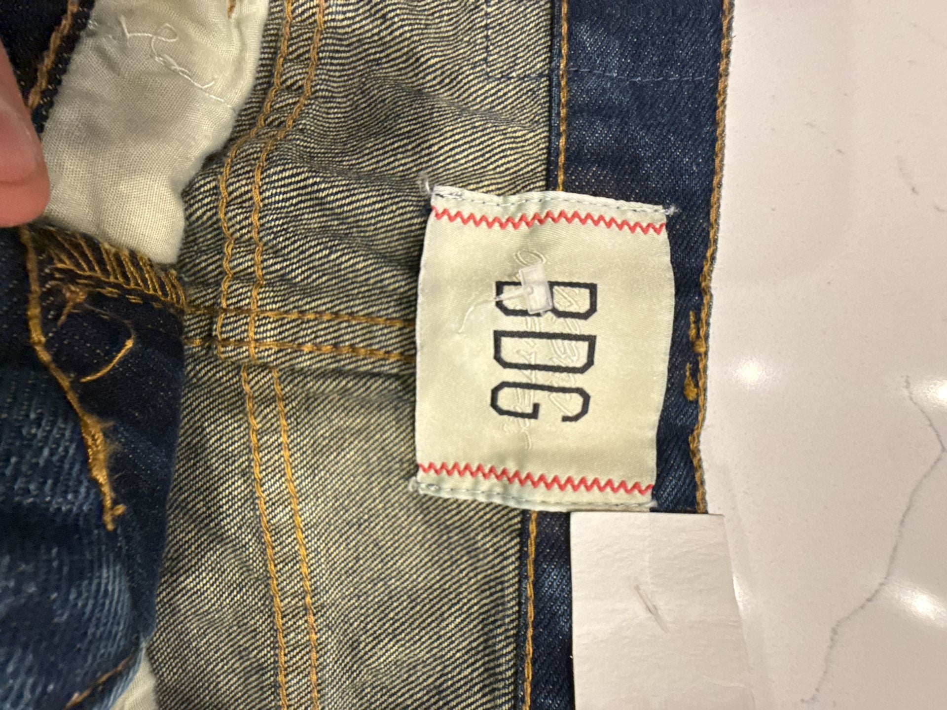 BDG Lenny Fit Skinny Denim Jeans Dark Wash 30/30 New with Tags 8