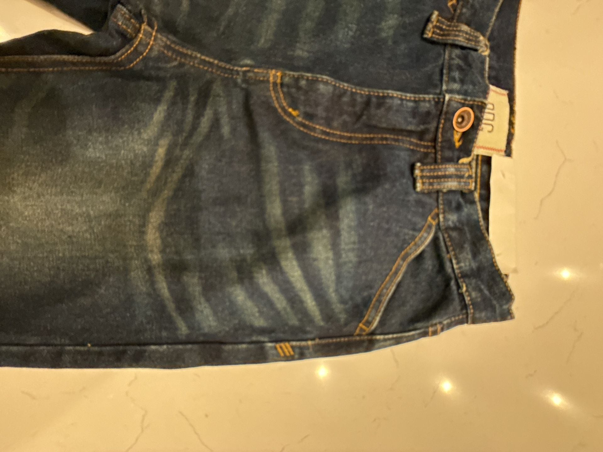 BDG Lenny Fit Skinny Denim Jeans Dark Wash 30/30 New with Tags 10