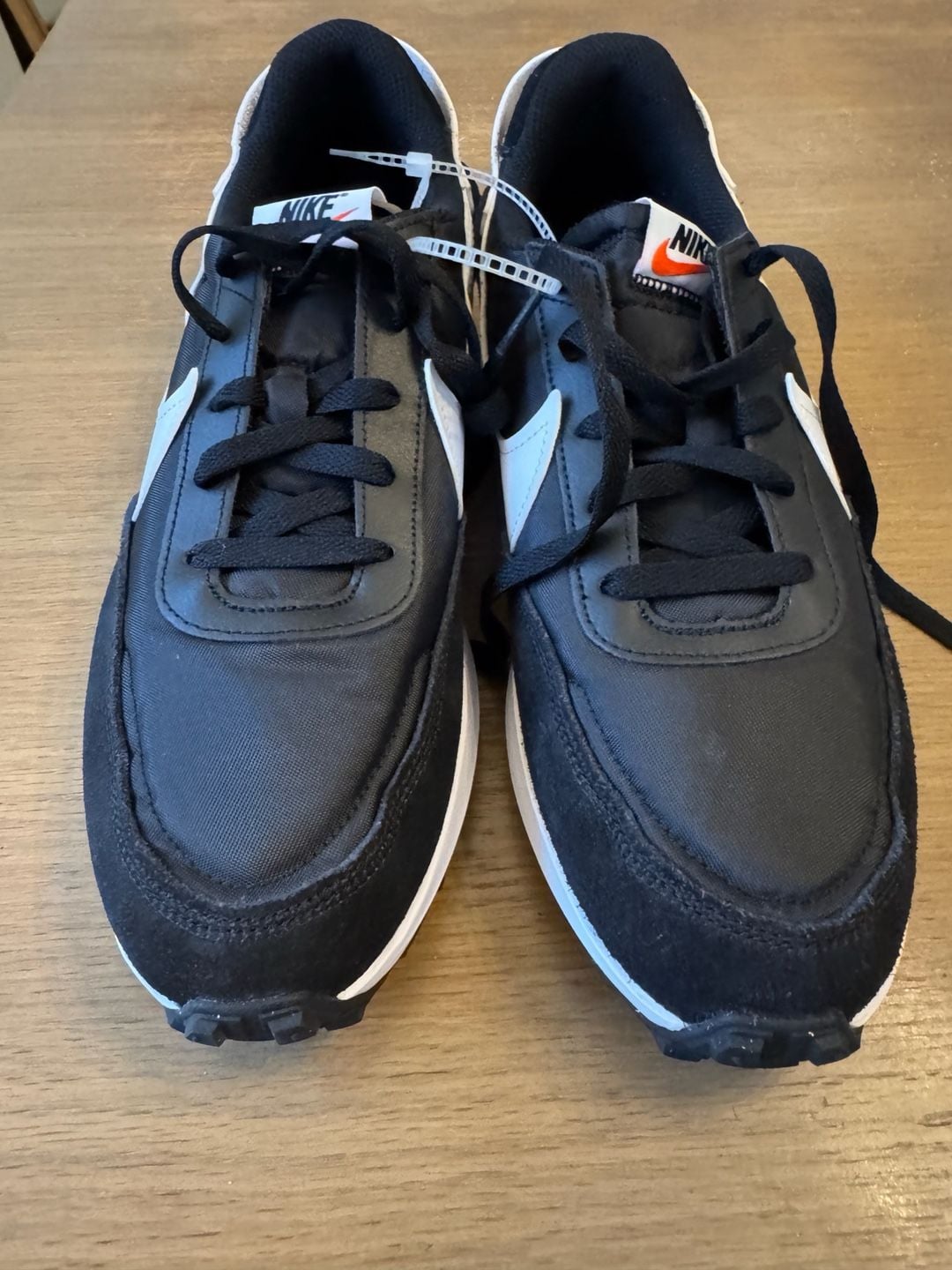 Nike Women’s Waffle Debut Black White Casual Sneakers 11