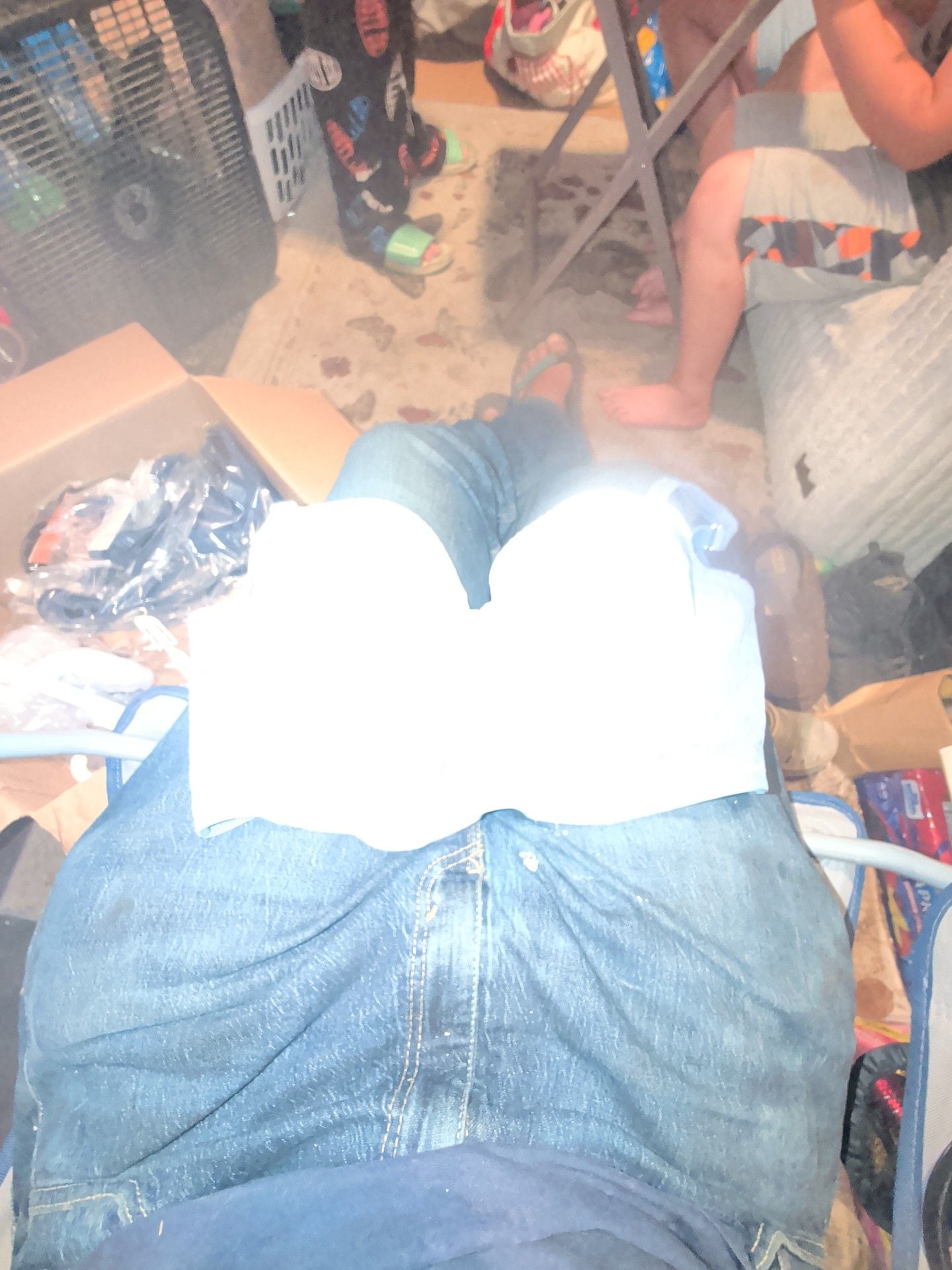 Target Denim Blue Bra Size XL 1