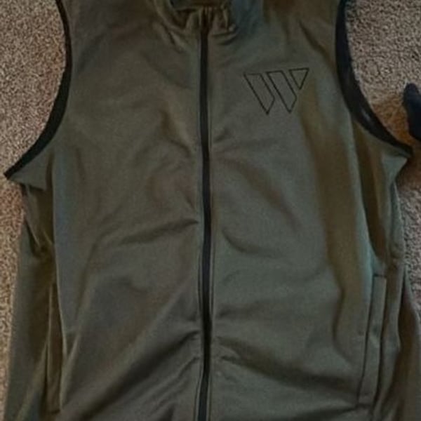 Oakley Olive Green Full Zip Vest with Logo