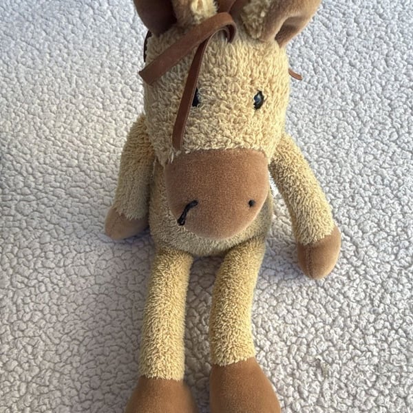 Jellycat Horse Plush Soft 8” Retired Hard To Find Vintage (a7)